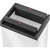 Caja para residuos con tapa oscilante BIG-BOX SWING, capacidad 52 l, recipiente blanco.
