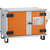Armario de seguridad para carga de baterías PREMIUM PLUS, A x P 890 x 660 mm, 230 V, patas de apilado.