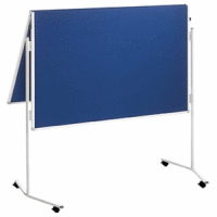 Moderationstafel ECO 120 x 150 cm blau/Filz
