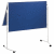 Moderationstafel ECO 120 x 150 cm blau/Filz