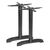 2 X Bolero Cast Iron Twin Leg Table Base Black Furniture 720x595x740 11Kg