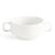 Olympia Whiteware Soup Bowls with Handles - Porcelain - 400ml 115mm/ 4 1 / 2"