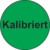 Etiketten zur Qualitätssicherung - Kalibriert, Grün, 3.8 cm, Papier, Text