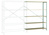 Großfach-Steckregal Anbauregal mit 6 Holzverbundböden, HxBxT = 2000 x 1500 x 700 mm | RBK2526