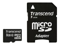 Flash SecureDigitalCard (microSD) 8GB - Transcend DHC10