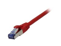 Kabel Patch-RJ45 S-STP(S/FTP) 500Mhz 1.5m CAT6A *rot* Synergy21 AWG26