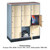 Offene Garderobe Schließfachschrank Garderobenschrank 9 Fächer 125x115x54 cm