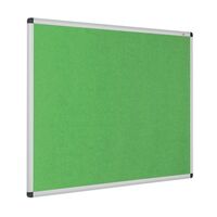 Eco-colour® premium fire resistant noticeboard with aluminium frame