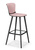 Wechselpolster Sedus se:spot stool, Sitz-Lehnen-Polster, rosa