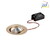 LED Einbaustrahler-Set inkl. Konverter, IP20, rund, 230V, 7W 3000K 740lm 38°, schwenkbar 30°, Champagner matt