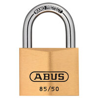 ABUS 35435 85/50mm Brass Padlock Carded