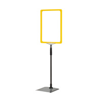 Promotional Display / Poster Stand "C Series" | yellow similar to RAL 1018 A4