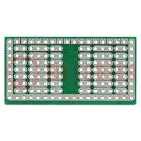 Board: universal; single sided,prototyping; W: 24.76mm; L: 46.99mm