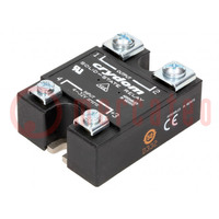 Relay: solid state; Ucntrl: 4÷32VDC; 90A; 48÷660VAC; -40÷80°C; IP00