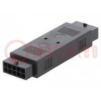 Verbindingsstuk; kabel-kabel; mannelijk; Micro-Fit 3.0; 3mm; 300V