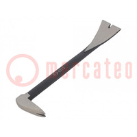 Clamp; japanese; L: 245mm; W: 12mm; Application: for nails; crowbar