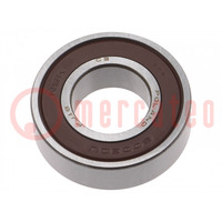 Bearing: ball; Øint: 17mm; Øout: 35mm; W: 10mm; bearing steel