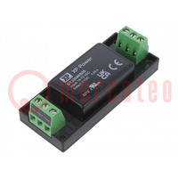 Converter: DC/DC; 20W; Uin: 9÷36V; Uout: 5VDC; Iout: 4A; on panel