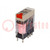 Relay: electromagnetic; DPDT; Ucoil: 24VAC; Icontacts max: 5A; 150W