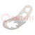 Tip: solder lug ring; 0.45mm; M4; Ø: 4.4mm; soldering; screw; brass