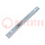 DIN rail; steel; W: 35mm; L: 350mm; Plating: zinc