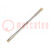 Tool: brush; horse hair; double sided; Handle material: metal