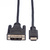 ROLINE Câble de raccordement pour écran DVI (18+1) M /HDMI M, noir, 5 m