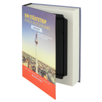 HMF 80915 Buchtresor Buchsafe Papierseiten Deutschland - "Ein Städtetrip durch Deutschland", 23 x 15 x 4 cm
