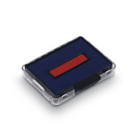 Austauschkissen Professional 6/58/2, zweifarbig blau/rot
