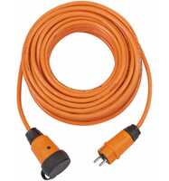 Brennenstuhl professionalLINE Verlängerungskabel VQ 2200 IP44, 25 m Kabel in orange H07BQ-F 3G2,5, BGI 608