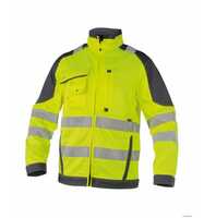 Dassy Warnschutz Arbeitsjacke Orlando Gr. M gelb/grau