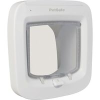 Produktbild zu PETSAFAE Gattaiola con sensore microchip plastica bianca