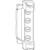 Produktbild zu MACO ollócsapágy DT130 4/15 mm, 130 kg, ezüst (202545)