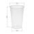 Drinking cup "Vital" 200ml, transparent-milky