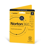 Norton 360 with Game Optimizer 2022 Antivirus software for 3 Devices 1-year subscription Includes Secure VPN Dark Web Monitoring and Password Manager 50GB of Cloud Storage PC/Ma...