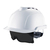 MSA V-GARD 930 VENTED HELMET WHITE C/W INTEGRATED SPECTACLE TINTED