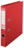 Ordner No.1, Plastik, mit Schlitzen, A4, schmal, rot