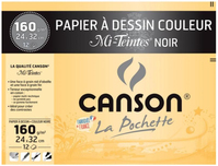 Canson C200317104 Kunstdruckpapier Kunstpapier 12 Blätter