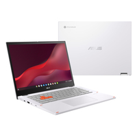 ASUS Chromebook Vibe CX34 Flip CX3401FBA-N90144 Intel® Core™ i3 i3-1215U 35,6 cm (14") Touchscreen WUXGA 8 GB LPDDR4x-SDRAM 128 GB SSD Wi-Fi 6 (802.11ax) ChromeOS Wit