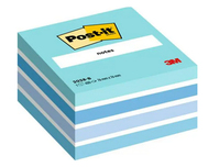 3M 7100172385 karteczka samoprzylepna Kwadrat Niebieski 450 ark. Samoprzylepny