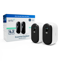 Arlo Essential 2K Outdoor Überwachungskamera, 2er Set