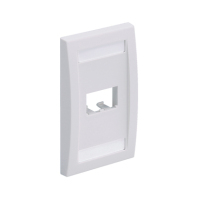 Panduit CFPE2EIY veiligheidsplaatje voor stopcontacten Wit