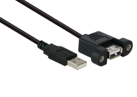 Alcasa USB 2.0 A/A 1.8m USB Kabel 1,8 m USB A Schwarz