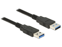 DeLOCK 85064 USB kábel 5 M USB 3.2 Gen 1 (3.1 Gen 1) USB A Fekete