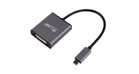 LMP USB-C to DVI USB graphics adapter Grey