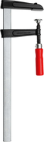 BESSEY TGKR150 Schraubzwinge F-Klammer 150 cm Aluminium, Schwarz, Rot