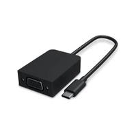 Microsoft Surface USB-C/VGA Adapter VGA (D-Sub) USB Tipo C Negro
