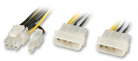 Lindy Internal Power Adapter Cable Többszínű 0,4 M