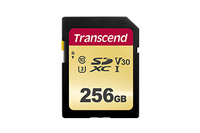 Transcend TS256GSDC500S flashgeheugen 256 GB SDXC MLC