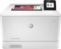 HP Color LaserJet Pro Impresora LaserJet Pro a color M454dw, Estampado, Impresión desde USB frontal; Impresión a dos caras